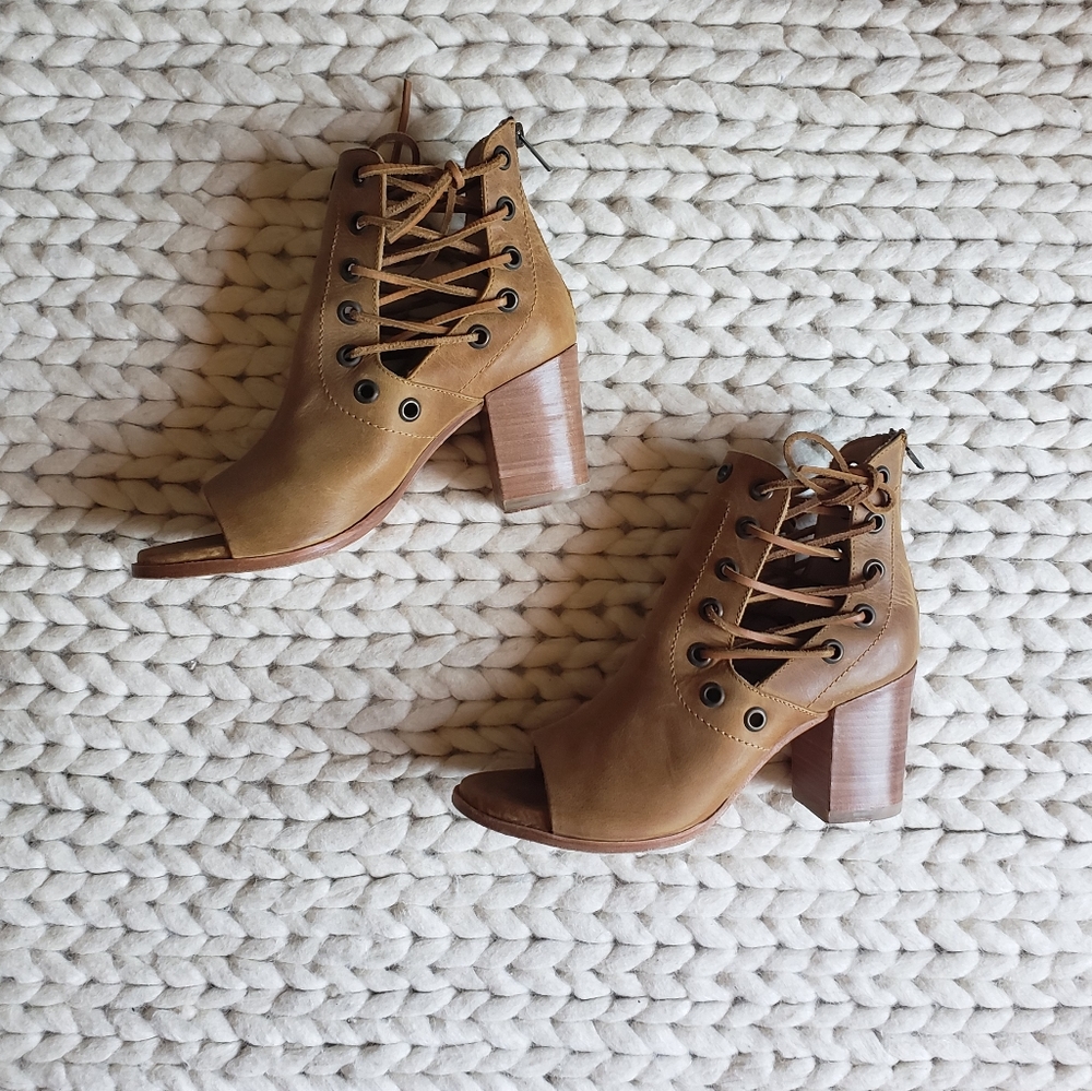 Baske California Fury Open Toe Booties - Picture 1 of 12